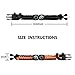 Reehut Paracord Bracelet with Fire Starter Whistle Scraper Compass Thermometer, Emergency Survival Kits for Camping Hiking Cycling (Set of 2)