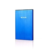 Portable Charger, TROND Air 4000mAh External Battery Pack Power Bank (8mm Ultra Slim, 2.4A Smart Charging, 2.0A Fast Recharging, Unibody Brushed Aluminum Housing), for Apple iPhone 6S 6 Plus 5S 5, Samsung Galaxy S6 Edge S5 S4 S3 Note 5 4, iPad, Tablet and More - Blue
