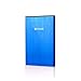 Portable Charger, TROND Air 4000mAh External Battery Pack Power Bank (8mm Ultra Slim, 2.4A Smart Charging, 2.0A Fast Recharging, Unibody Brushed Aluminum Housing), for Apple iPhone 6S 6 Plus 5S 5, Samsung Galaxy S6 Edge S5 S4 S3 Note 5 4, iPad, Tablet and More - Blue