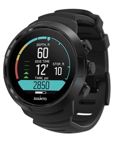 SUUNTO D5 Tauchcomputer mit Farbdisplay, wasserdicht bis 100 m