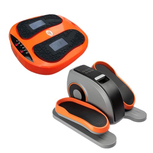 POWER LEGS Pack Eliptic Trainer Mini elíptica eléctrica + masajeador