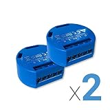 SHELLY 1 One Relay Switch Wireless WiFi Home Automation iOS Android Application 2 Pack Non-UL