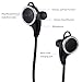 Atill Wireless Bluetooth Headphones V4.1 Sport Stereo In-Ear Headsets, Noise Cancelling Sweatproof Earphones Earbuds with Mic for iPhone 6s, 6, 5s, 5c, 5, Android Phones and Bluetooth-enabled Tablets