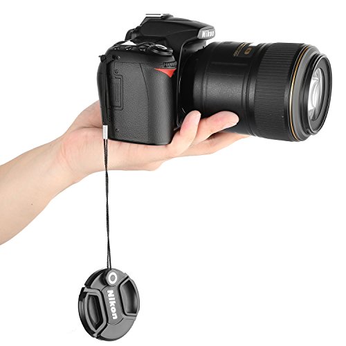 Lens Cap Keeper Holder 5 Pack, pangshi FDS5 Lens Cap Leash String