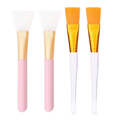 Face Mask Brush Premium Facial bristles & Silicone Mask Brushes