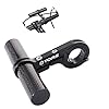 JPOJPO Bike Stuur Extender Extension Carbon Fiber Beugel Aluminium Klem Voor Fiets Snelheidsmeter Koplamp Lamp Houder