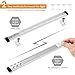 Albrillo Under Cabinet Lights with Remote Control, Dimmable LED Strip Lights for Under Counter Cupboard Shelf, 2000lm Warm White 3000K, 6 Pack