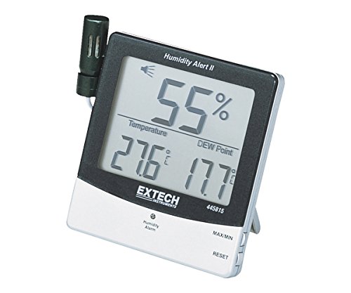 Extech 445815 humidity meter with alarm and remote prob…