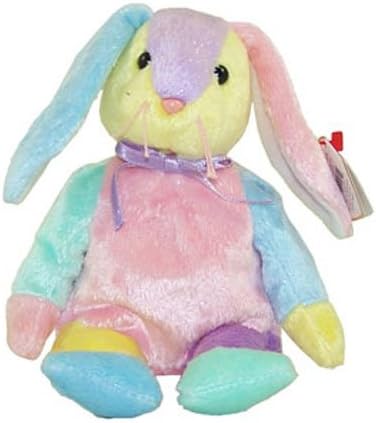 multi colored beanie baby