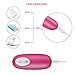 Bullet Vibrator Remote Control Love Egg USB Rechargeable Mini Powerful Adult Sex Toys 100% Waterproof Silicone Pocket Travel …