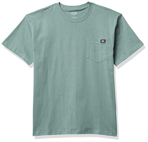 dickies men's heavyweight crew neck short sleeve tee
