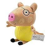 Adorable Original Plush Peppa Pig Family & Friends Pack of 10 Plush Toys Characters (Pedro)
