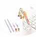 Max Corner Pendant Pens, Fruit Cute Gel Pen, Black Ink Roller Ball Point Pen 5 Pcs/set Stationary School Supplies Gift