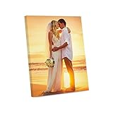 Your Photo or Art on Custom Canvas Print 11 x 14 Stretched over Wooden Frame