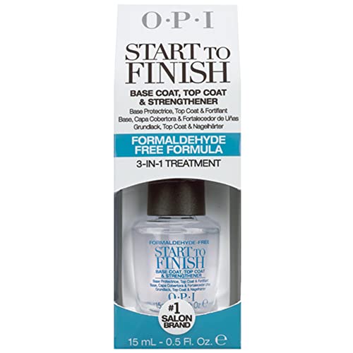 OPI Nail Polish Treatment, 3in1 Start to Finish Nail Formaldehyde
