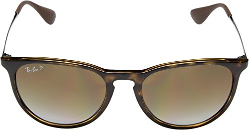 Ray-Ban Unisex Erika RB4171 54mm Transparent Brown/Brown Gradient Sunglasses