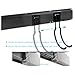 Ultrawall 2-Pack Heavy Duty Utility Steel J Hook,Multi-Purpose Garage Organizer,Cords/Water Pipe/Rope Storage Hangers for Garden Garage Shed