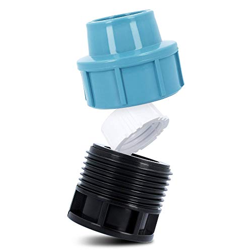 PE Stopfen Endkappe 32 mm PN 16 Klemmverbinder Für PE Rohr Verschraubung | Kunststoff Klemmkupplungen Wasserrohrstopper… – Bild 7