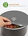 Silicone Lid Inner Pot Cover Accessories Compatible with Ninja Foodi Pressure Cooker and Air Fryer 6.5 Quart and 8 Quart, Grey,By SiCheer