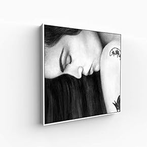 Canvas Wall Art for Living Room, Bedroom Portrait Framed Canvas Prints for Home Decoration Ready to Hang - 16x16 inches