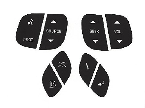 2000-2001-2002-2003-2004-2005-2006 GM Steering Control Replacement Decal