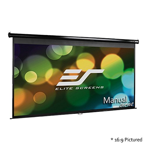 Elite-Screens-Manual-142-inch-169-Pull-Down-Projection-Manual-Projector-Screen-with-Auto-Lock-M142UWH2