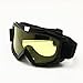 Motorcycle Goggles Mask Detachable, Protect Padding Helmet Sunglasses, Road Riding UV Motorbike Glasses (Night Vision Lens)