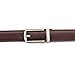 Men’s Comfort Genuine Leather Ratchet Belt, One Belt Fit Most to 46