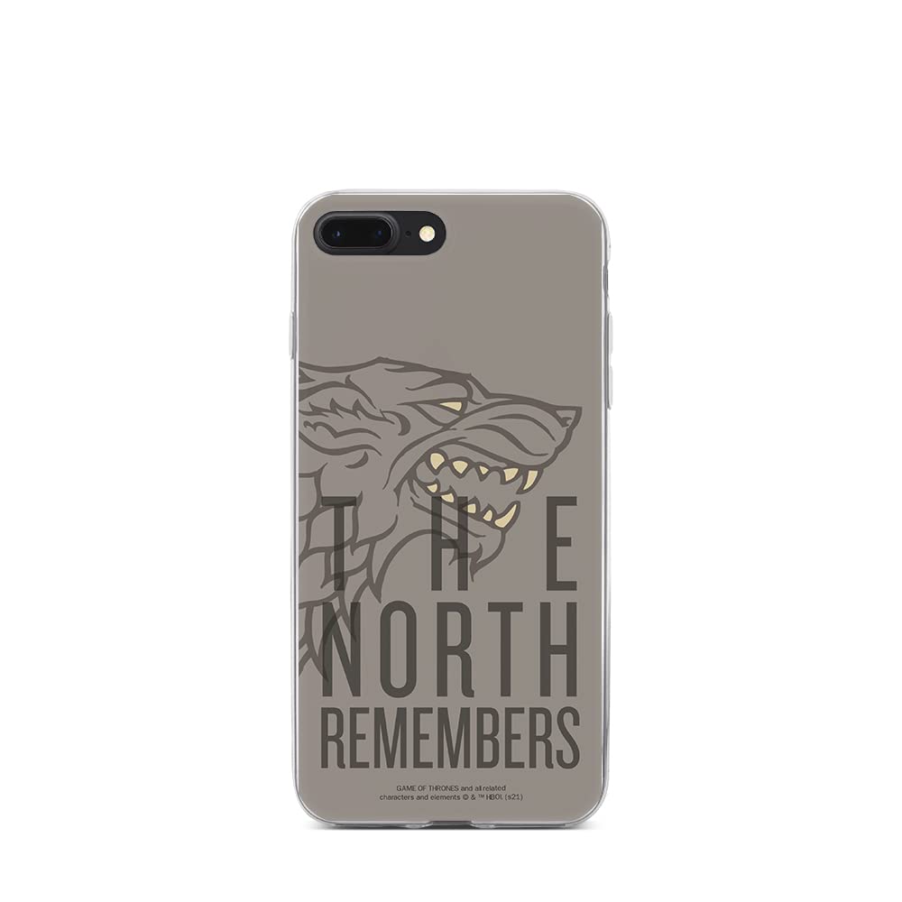 ERT GROUP mobile phone case for Iphone 7 PLUS/ 8 PLUS original and officially Licensed Game of Thrones pattern 013 optimally adapted to the shape of the mobile phone, case made of TPU