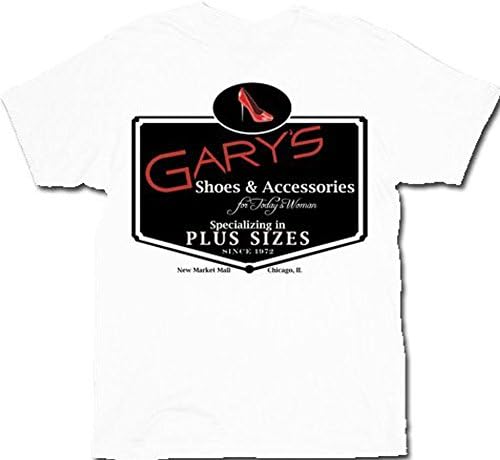 Married With Children Al Bundy Employer Gary's Women's Shoes White Tee T-Shirt