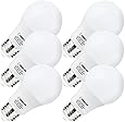 LOHAS&reg; LED Light Bulbs 60 Watt Equivalent, 5000K Daylight White 9W LED Bulbs for Home, Medium Screw Base (E26), 240 Degree Beam Angle LED Home Lighting (Pack of 6)