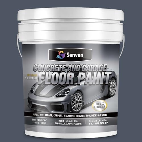 SENVEN Acrylic Concrete & Garage Floor Paint