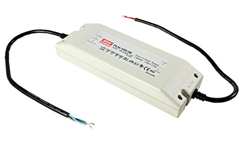 MEANWELL PLN-100-20 Single Output, 100 Watts, 20v, LED Power Supply with NO 277 VAC