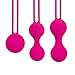 Kegel Exercise Weights Kit (3-Piece Set)-Doctor Recommended for Bladder Control & Pelvic Floor Exercises - Silicone Vaginal Kegel Exercise Balls with Training Kit for Women