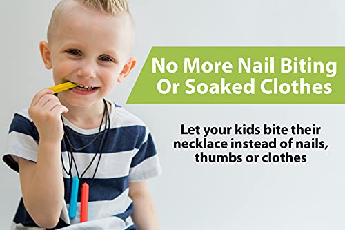 Collana Masticabile Tilcare Per Autismo - Sicura, In Silicone Alimentare, Calmante Per Bambini E Adulti - Foto 7