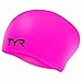 TYR Adult Long Hair Silicone Wrinkle Free Swim Cap for Braids, Dreadlocks, Streamlined Swim, Hair Protection