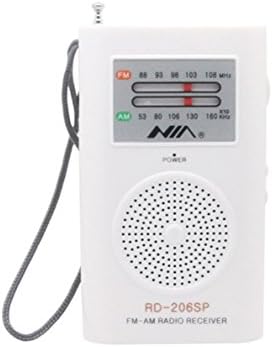 Xugoly AM / FM Portable Pocket Radio-Best reception and Longest Lasting designed ,mini AM FM Radio Operated by 2 AA Battery