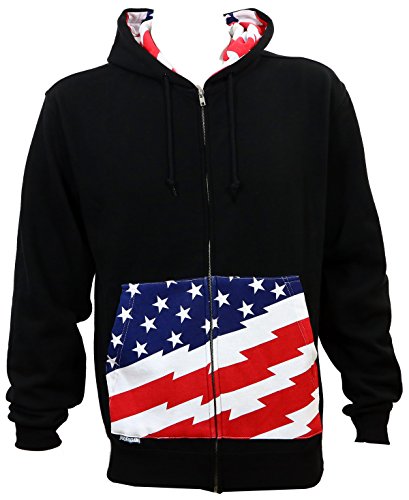 hoonigan flag hoodie