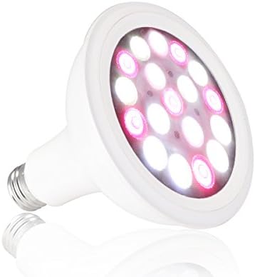 LED Plant Grow Light Bulb, JandCase Full Spectrum Lights, 20W(100W Equivalent), 1300LM, PAR38 Plant Lights for Greenhouse Hydroponic Indoor Plants, Succulents, Veg and Flower, E26 Base
