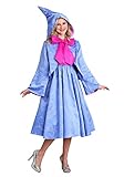 Disney Cinderella Fairy Godmother Women's Costume Small Blue