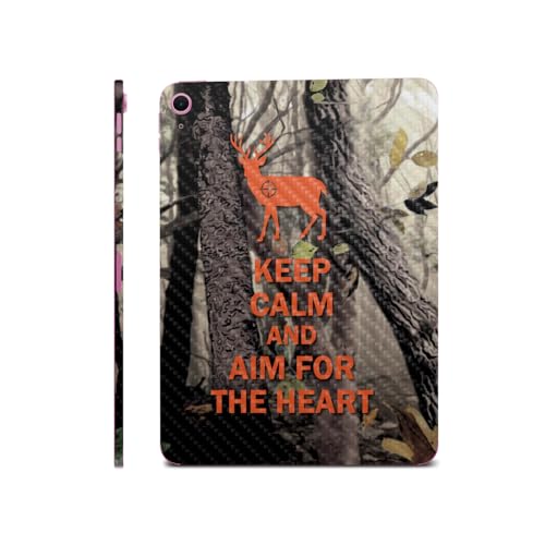 Carbon Fiber iPad Skin Compatible with Apple iPad A16 11 Gen (2025) - Deer Hunt…