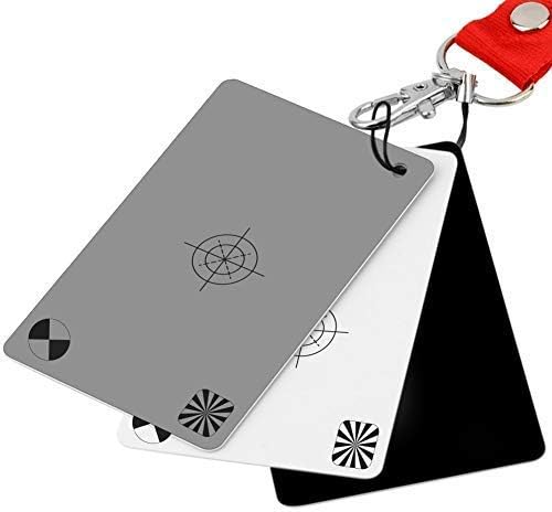 ホワイトバランスグレーカード18 グレーカード 使用 ビデオ Dslrと映画 カスタムcalibrationカメラcheckerカード プレミアム露出写真カードセット 無料電子書籍含ま 指示ガイド Ospacp Org Ar