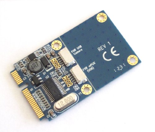 Micro SATA Cables Mini PCIe to Dual USB Adapter