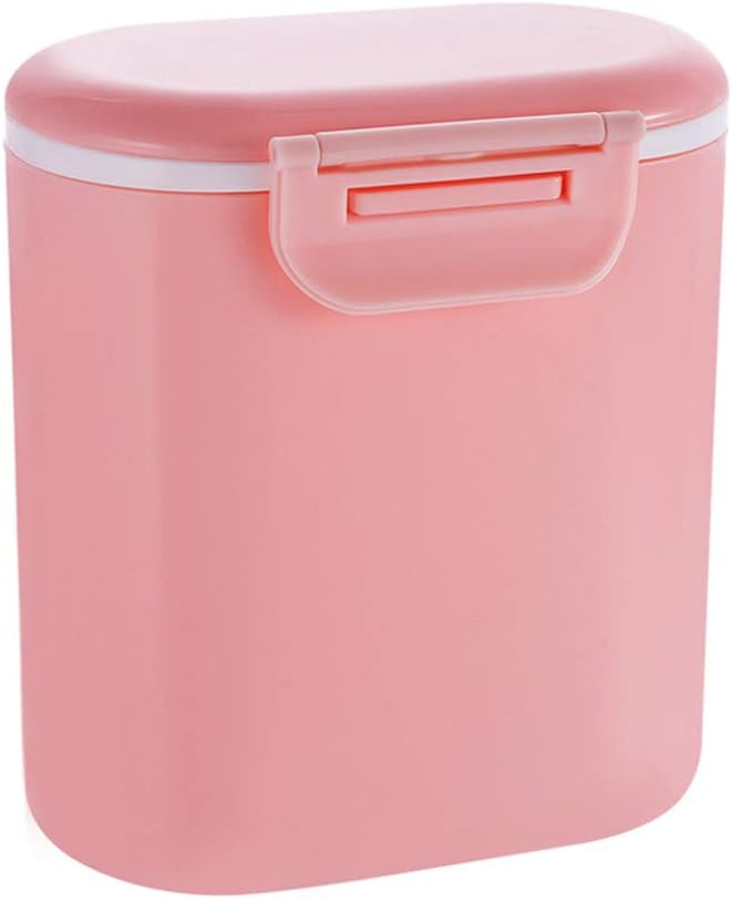 Biberons Et Accessoires Doseurs Le Repas De Bebe Manyo Boite Doseuse Lait Poudre Portable Rose Sans Bpa Conteneur Lait En Poudre Avec Poignee De Boucle Boite Doseuse 4 Compartiments