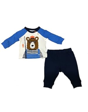 2 Piece Jogger Set With Bear Design