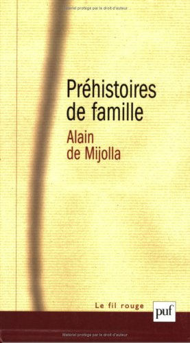 Préhistoires de famille