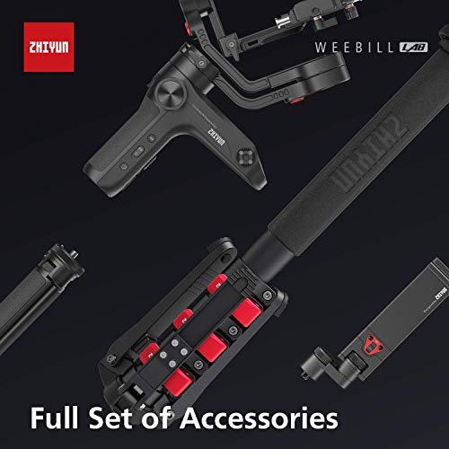 Zhiyun WEEBILL LAB Creator Package 3-Axis Gimbal Stabilizer for Sony Canon Nikon DSLR SLR mirrorless Camera 3KG Payload,Versatile Structure,ViaTouch Control System,Latch Design - Thumbnail 5