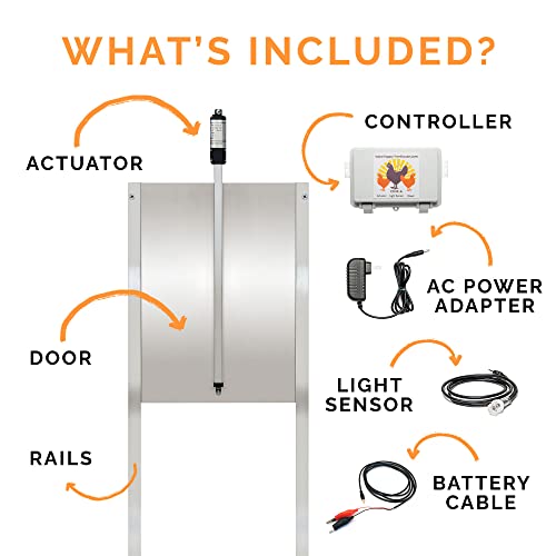 Happy Henhouse Shurlock Automatic Chicken Coop Door Opener Kit with
