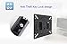 Winbook TW100 TW101 Black Acrylic Security Enclosure with Wall Mount Kit