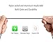 ilikable 2 Pack 6 ft iPhone Charger Cable Charging and Syncing Cord for iPhone 7 6 6s 5 5c 5s Plus SE iPad Air Mini Pro iPod Nano Touch, Black
